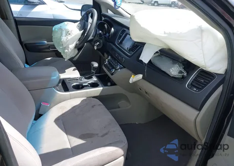 2021 Kia Sedona Lx из США, поврежденный, VIN KNDMB5C19M6668315